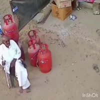 Nooit bij gasflessen gaan zitten 