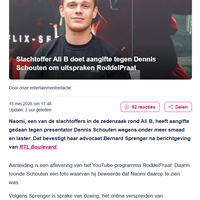 Nog een aangifte voor depridennis
