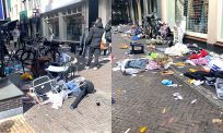 Complete chaos om AP x Swatch-horloge: winkels dicht en straten vol afval