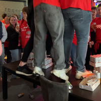 Kampioensfeest valt zwaar