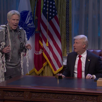 Het 'spook' van Jeffrey Epstein bezoekt Trump