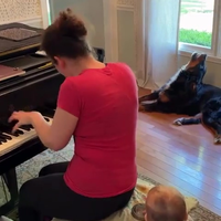 Duet met de hond