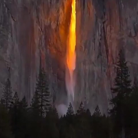 Zeldzaam momentje in Yosemite National Park