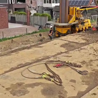 Dansend damwand drukken
