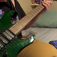 Stukkie gitaar 