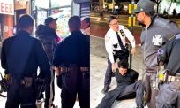 Stoere straatprater in New York krijgt razendsnel realitycheck