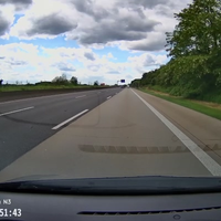 Scheuren op de autobahn