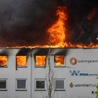Pandje in brand 