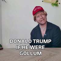 Trump als Gollum