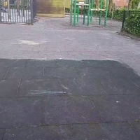 Remmentest op schoolplein