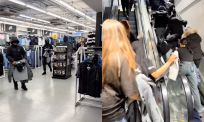 Jongeren roven heel JD Sports in Ilford leeg