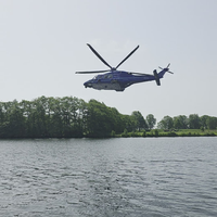 Fly by op de binnenmaas
