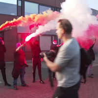 AZC protest in Den Bosch