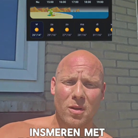 Lekker weer maar dan moet je niet insmeren