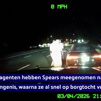Dashcam arrestatie Britney Spears 