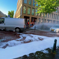 Waterfeestje in de Schilderswijk