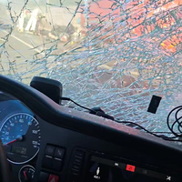 Truckert verliest de controle