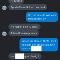Gezellig potje Wordfeud spelen met een bankmedewerker.
