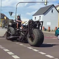 Uwe hat ein neues fahrrad!