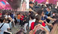 Festival verandert spontaan in vechtclub