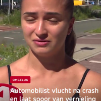 Restaurantbaas zet achtervolging in na crash Amsterdam-Noord