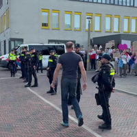 Tegendemonstratie Uithoorn ook aanwezig