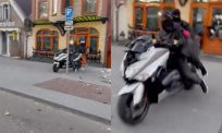 Omwonenden rennen achter plofkrakers aan na explosie in Drachten
