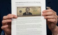 Amerika onderzoekt bankbiljet van 250 dollar met Trump erop 
