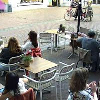 Fatbiker heeft het gas erop 