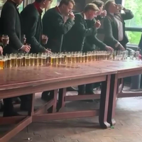 Duits studentencorps op bezoek in Utrecht
