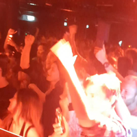 Rapper Sjors optreden bij studenten 