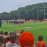 Uitzwaaitraining Oranje