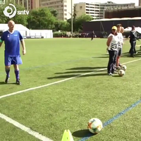 Fifa-baas Infantino neemt een corner