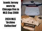 Geniet van de retro shirt, Chicago Fire-fans!