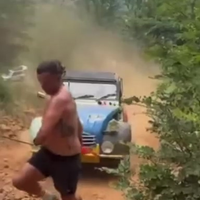 Ondertussen bij de Carbage run in Albanië 