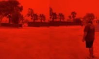 Australië wordt ineens rood: cycloon Narelle zorgt voor bizarre, apocalyptische lucht